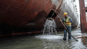 Ballast tank cleaning in Singapore