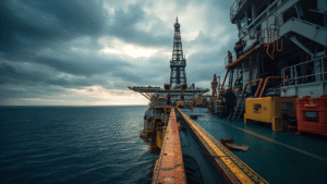 Offshore rig maintenance in Singapore